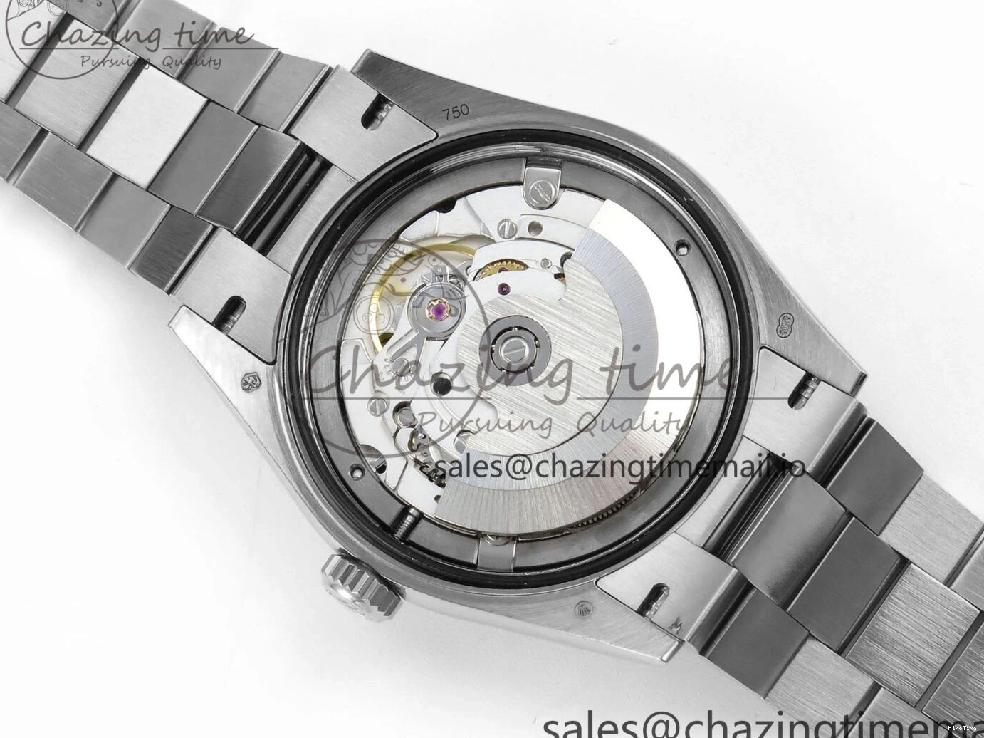 MiroTime 0214 Day Date 36 YG 128236 KF 1:1 Best Edition Ice Blue Crystal Dial on President Bracelet A2836 (Gain Weight) Modern 500